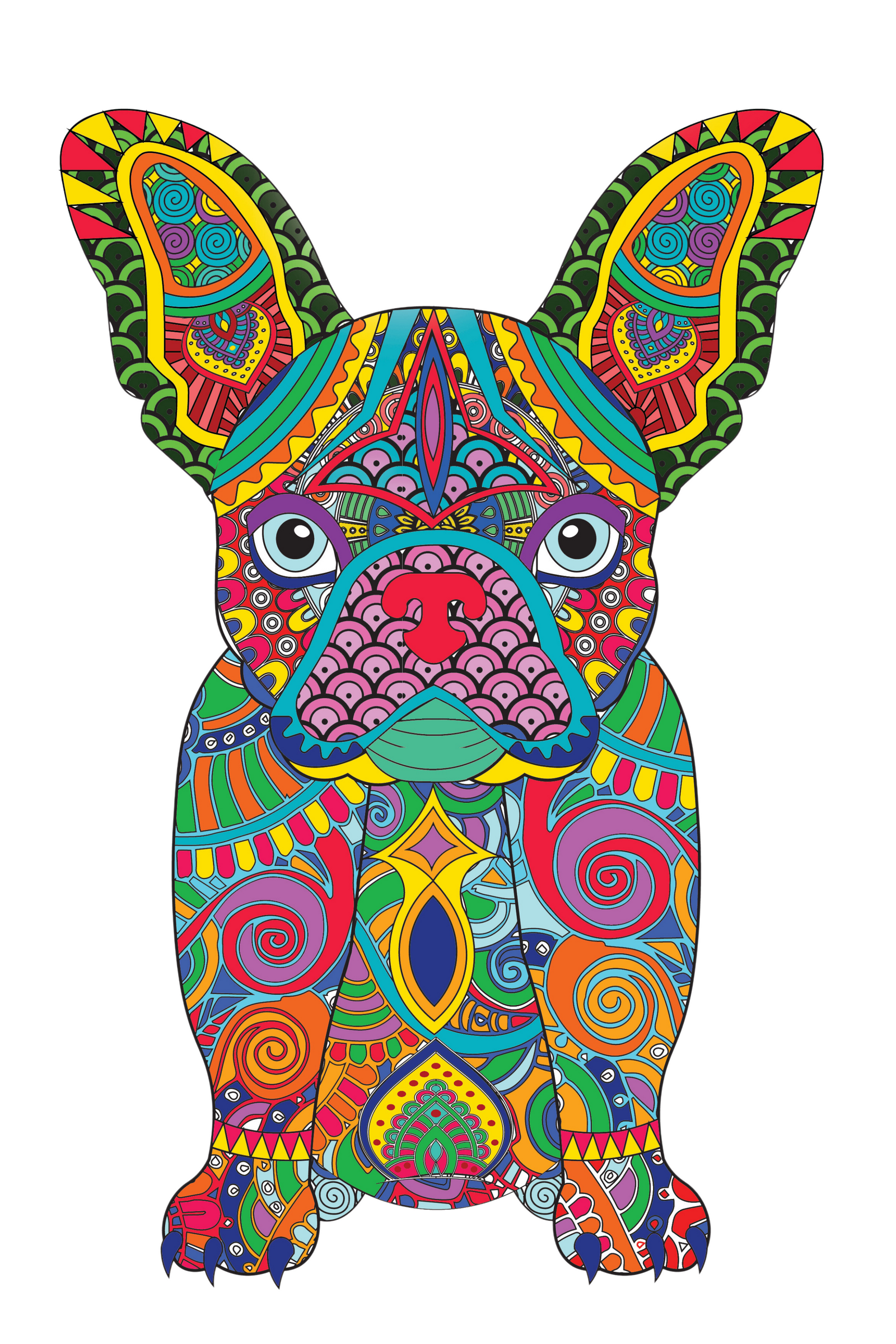 **French Bulldog Cotton T-shirt various colours