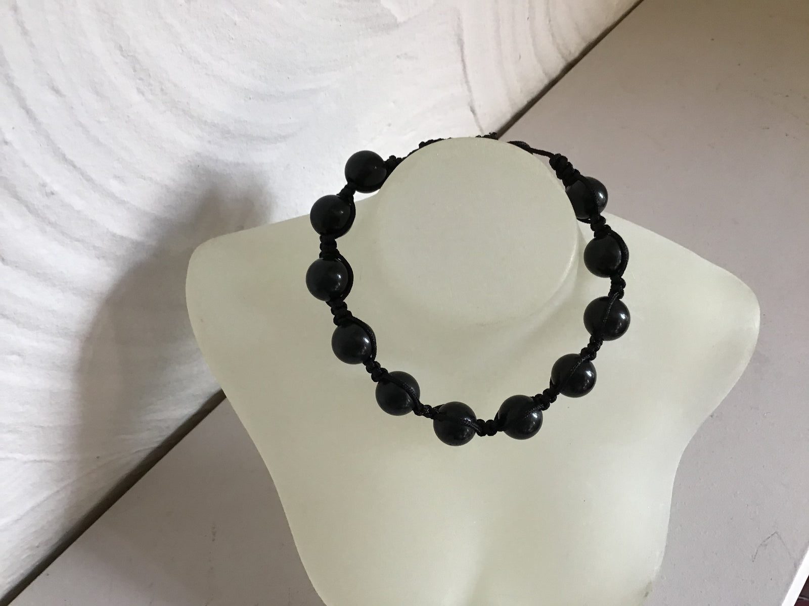 Friendship bracelet Black Onyx stone