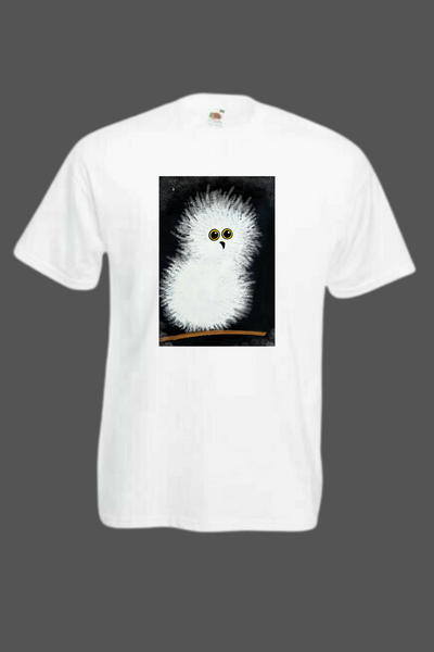 **Owl Printed cotton T-shirt various colours
