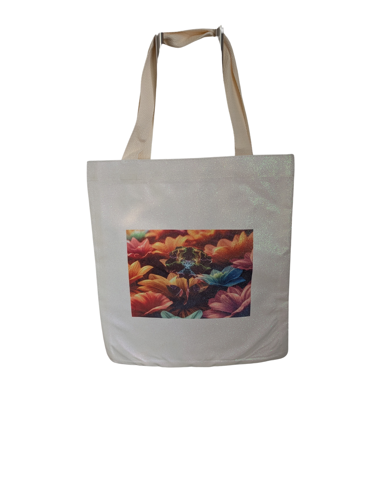 Tote Bag - with Flower Design