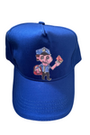 Baseball cap with postman design in blue- Brier 2022-23