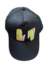 Baseball cap with oven mitt design in black- Brier 2022-23