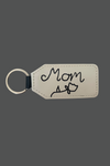Keyring with glitter reverse with 'Mom' design- Wolverhampton 2022-23
