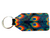 *Keyring with black peacock design