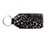 *Keyring with black leopard design