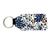 *Keyring with blue Leopard design