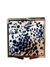 *Compact Mirror with a blue and white design
