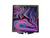 *Compact Mirror with purple swirl design