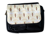 *Small messenger bag with cream pattern